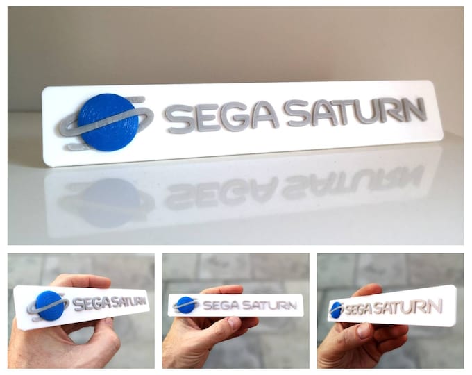 Sega Saturn Logo Shelf Sign/fridge Magnet - Etsy