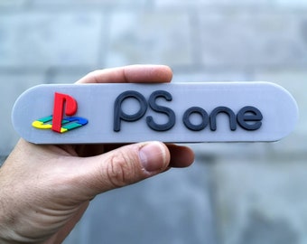 Sony PSone 3D fridge magnet/shelf display - Retro Video Games PS1 Logo