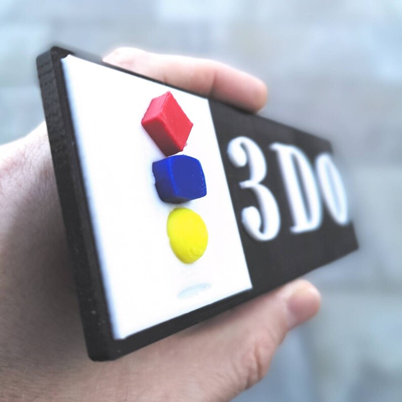 3DO Fridge / Shelf Display Retro 90s Video Games Logo Etsy