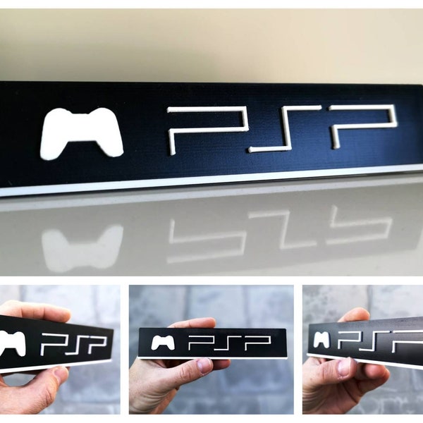 Sony PlayStation Portable PSP 3D fridge magnet/shelf display - Video Games PS3 Logo