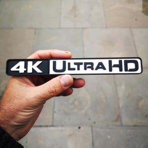 Calamita da frigorifero 4K Ultra HD / espositore da scaffale – Logo del film da collezione