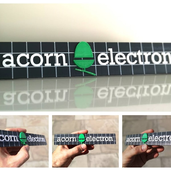 Acorn Electron - 3D shelf display/fridge magnet