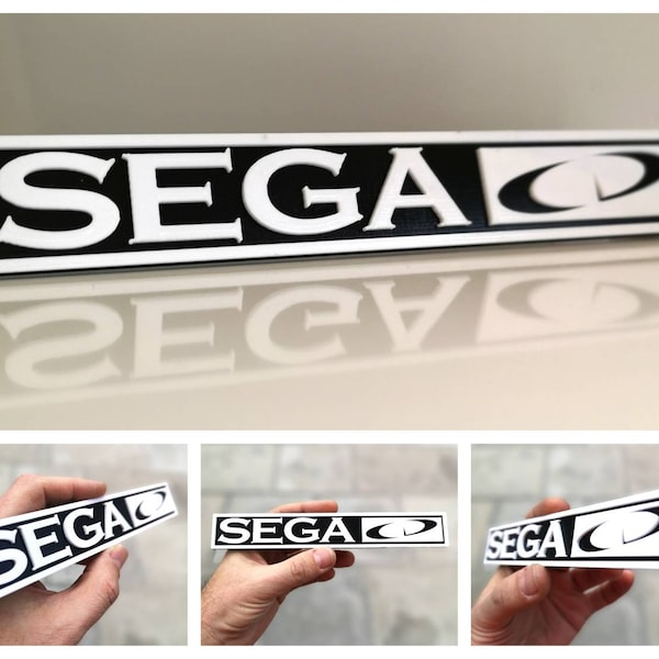 Sega CD logo shelf display/fridge magnet