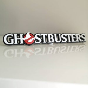 Ghostbusters fridge magnet / shelf display - Classic Movie Logo