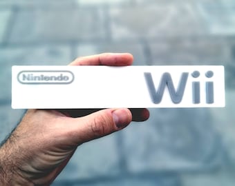 Nintendo Wii 3D shelf display/fridge magnet - Classic Video Games Logo Fridge/Car Magnet