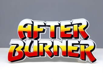 Afterburner fridge magnet / shelf display