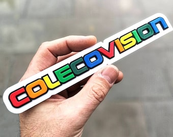 ColecoVision 3D logo fridge magnet/shelf display - Retro 80s 8bit Video Games Logo Fridge/Car Magnet