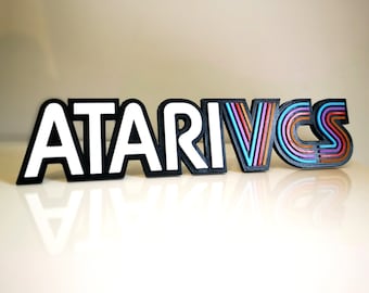 Atari VCS fridge magnet / shelf display - Video Gaming Logo