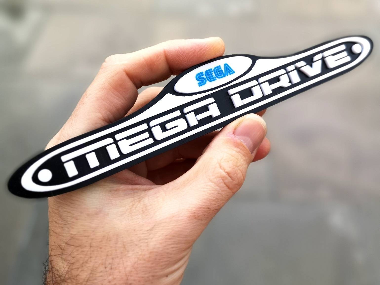 Sega Mega Drive Logo Shelf Display Fridge Magnet Retro 80s Etsy