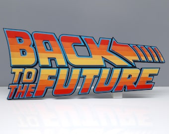 Back to the Future Kühlschrankmagnet / Regalaufsteller - Classic Movie Logo