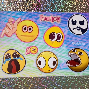 Cursed emoji Sticker for Sale by pandazo  Emoji stickers, Emoji, Vinyl  decal stickers