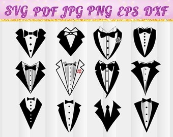 Tuxedo svg, Tuxedo shirt svg, Tuxedo clipart, Tuxedo digital clipart for Design,svg,jpg,pdf,png,dxf,eps,silhouette, cricut cut file, 2