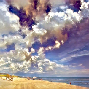 North Carolina Beach, Day at the beach