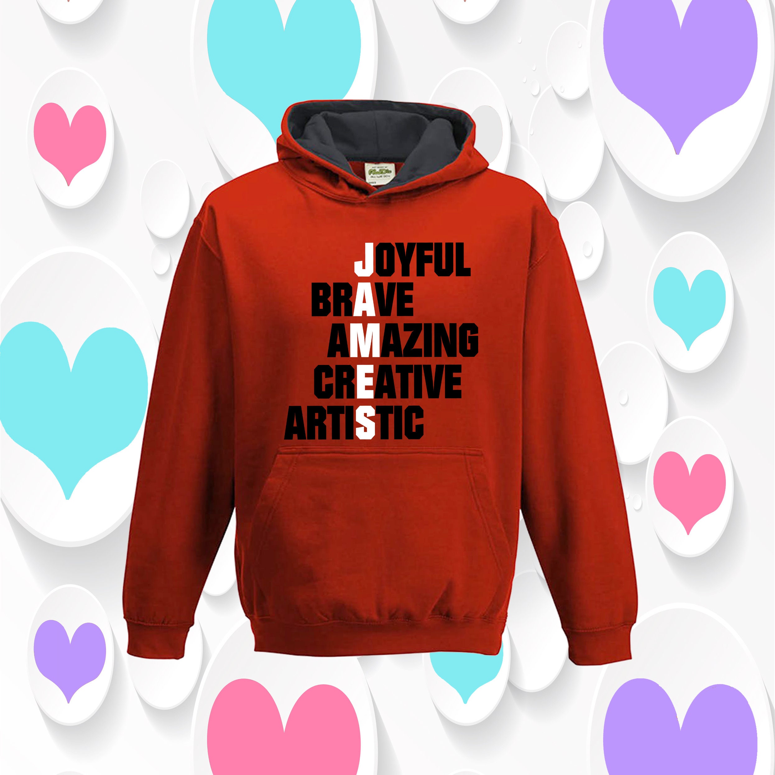 personalised hoodies etsy