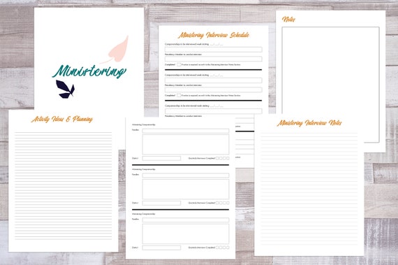 LDS Relief Society Planner for Presidencies 2024 Printable Instant Download  - Etsy