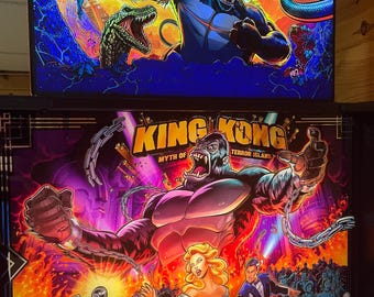 KING KONG Pinball Topper LED Mod (Ships from United States!!!)