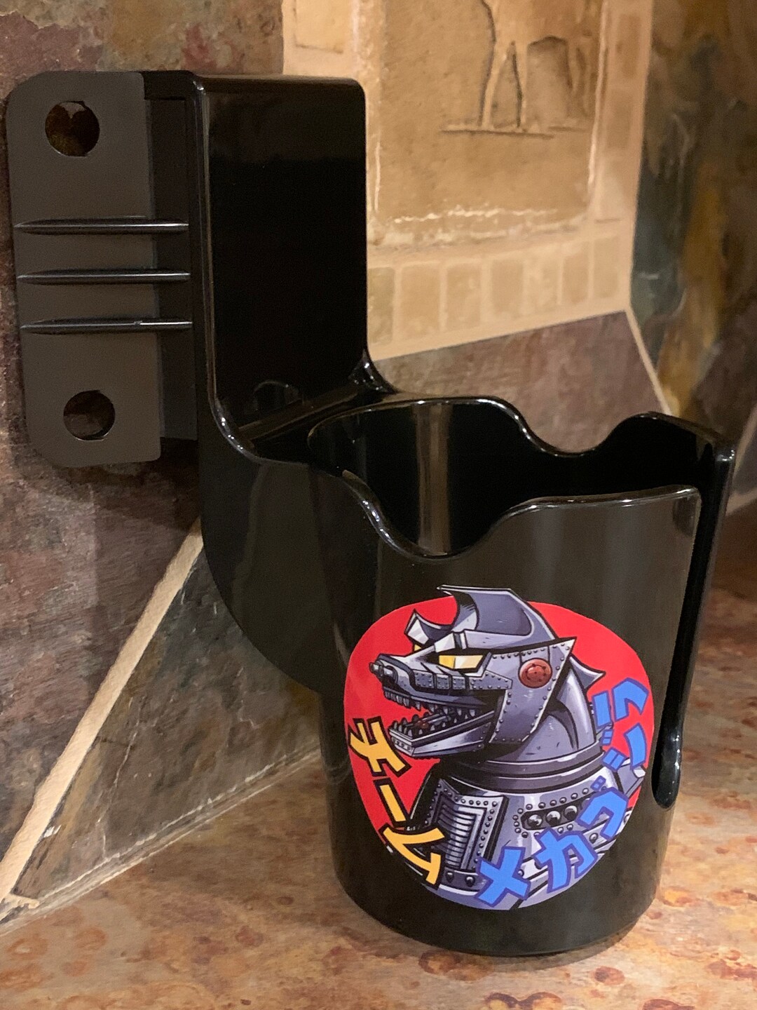 Custom Godzilla Pinball Machine Beverage Drink Cup Holder Mod Etsy