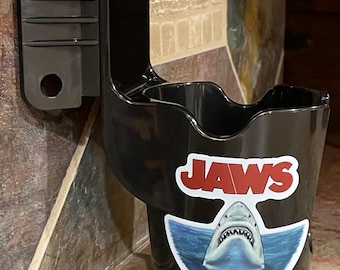 JAWS Pinball Machine Beverage Drink Cup Holder Mod