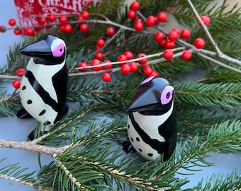 Playful Penguins, Hand carved Kenyan soapstone, African Fair Trade Gifts, penguin
