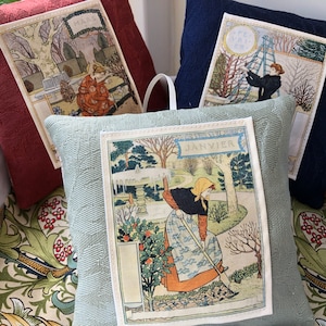 Lavender Bag, Lavender Sachets, Victorian Deco, Là Belle Jardinière, Winter Months