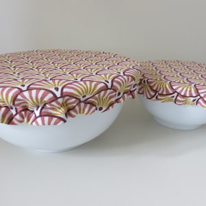 Bowl Cover, Reusable bowl cover, Zero Waste bowl cover , 3 Colour Choices