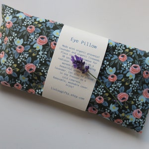 Eye Pillow Organic Lavender and Linseed , Rosa Hunter