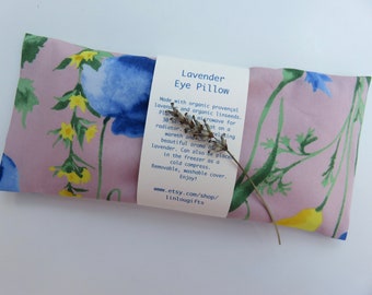 Eye Pillow, Organic Lavender, Dusky Pink