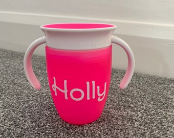 personalised baby cup
