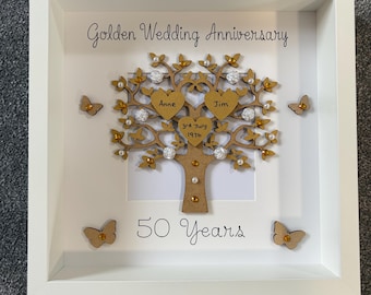 Golden Wedding Anniversary, Golden Wedding Anniversary Gift, Golden Wedding, Wedding Anniversary Gift, Wedding Anniversary