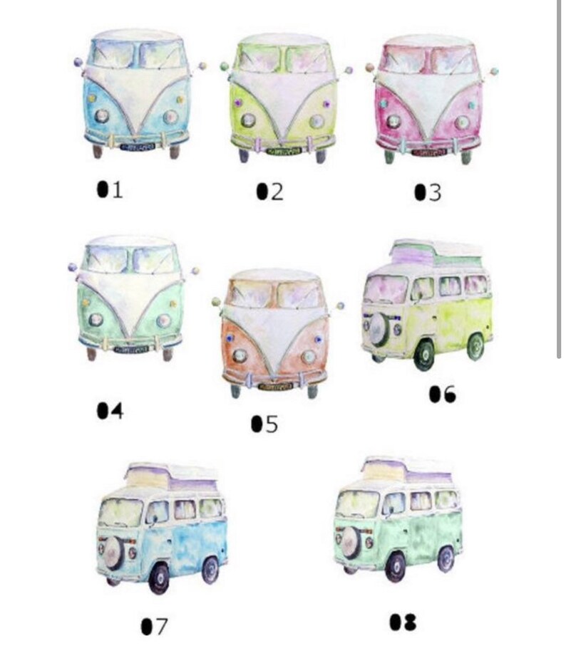 Campervan Print Camper Van Gift Camper Van Frame Family Etsy UK