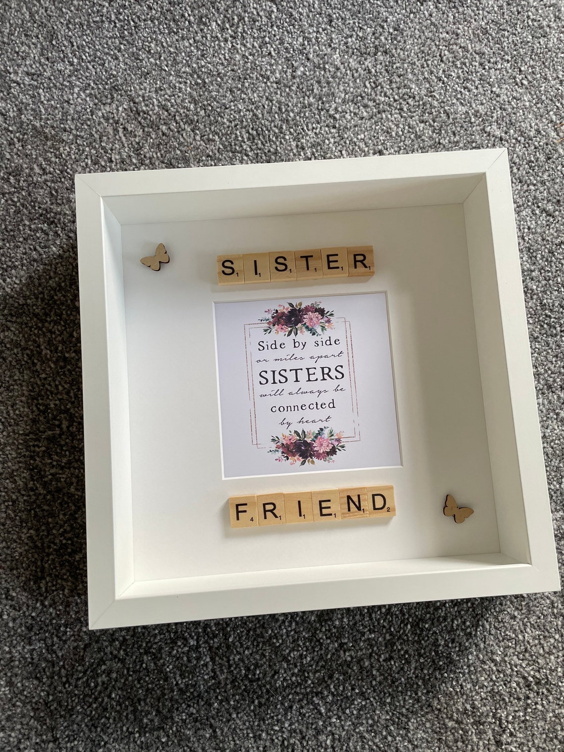 Sister Frame Sister Gift Gift for Sister Birthday Gift Etsy