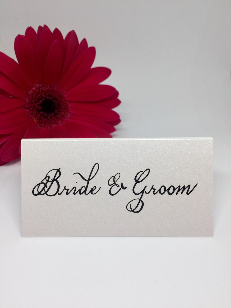 Wedding Place Cards/Name Cards Handwritten in Calligraphy Etsy