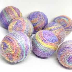 Felted Catnip Balls - Unicorn, Cat Toys, 1 Catnip Ball included, Made with Organic Catnip, Cat Lover Gift