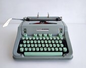 Hermes 3000 2nd model rare Swiss typewriter from 1960 39 s