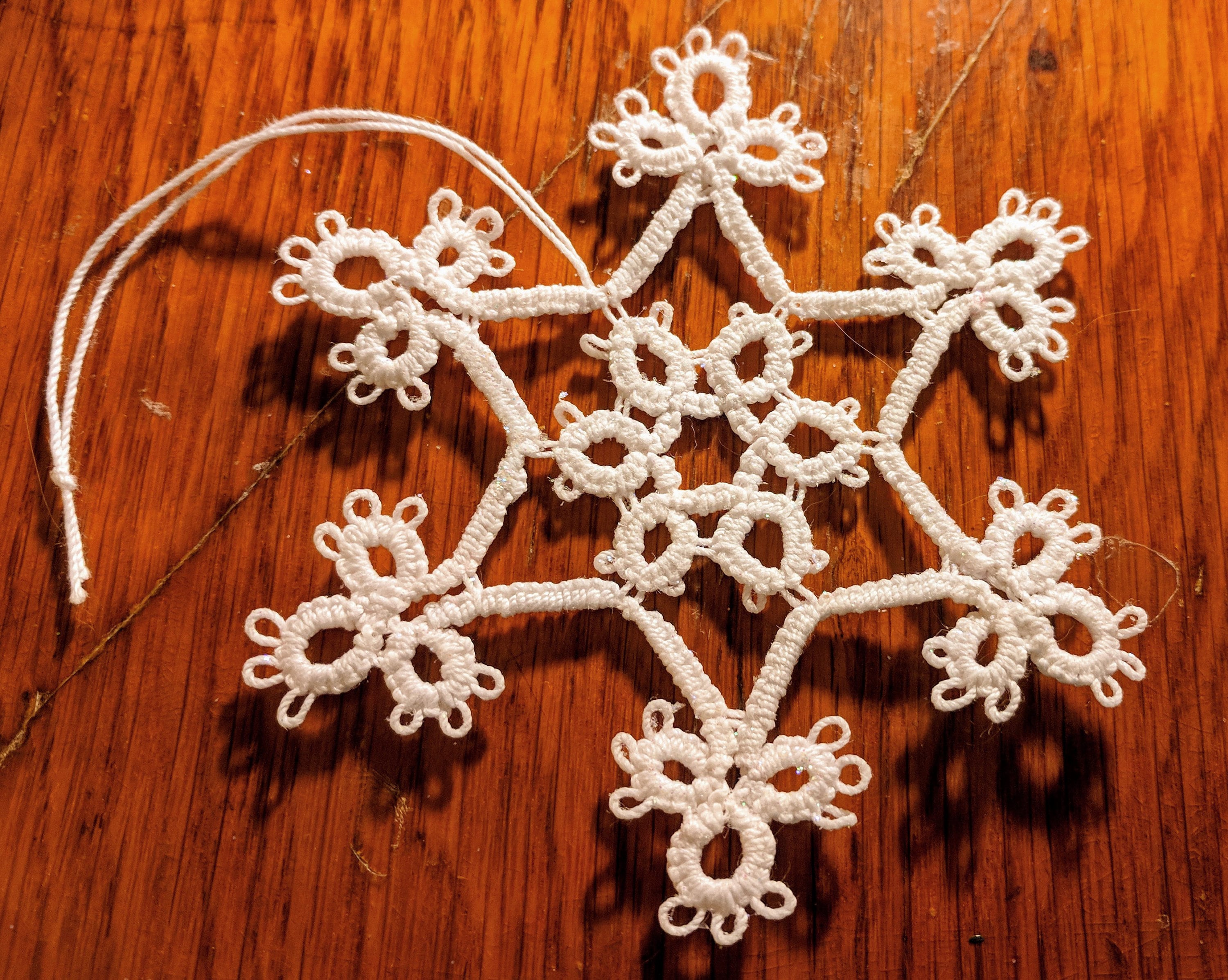 Jeannie's Tatted Snowflake Pattern - Etsy