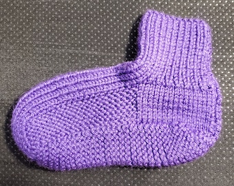 Jeannie's Knit Booties Pattern