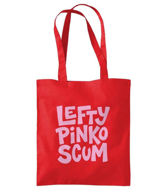 Lefty Pinko Scum Tote Westford Bag for Life - Long Handles