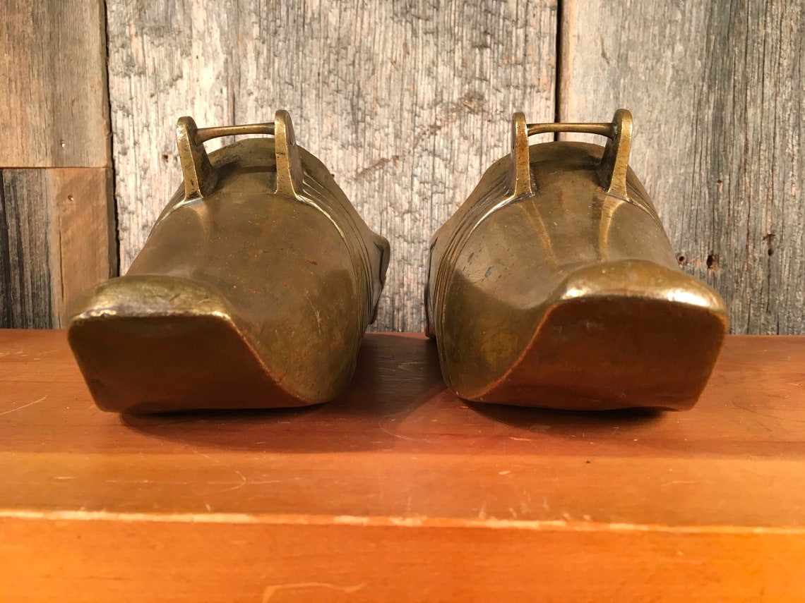 Antique brass stirrups late 1800s horse saddle stirrups Etsy