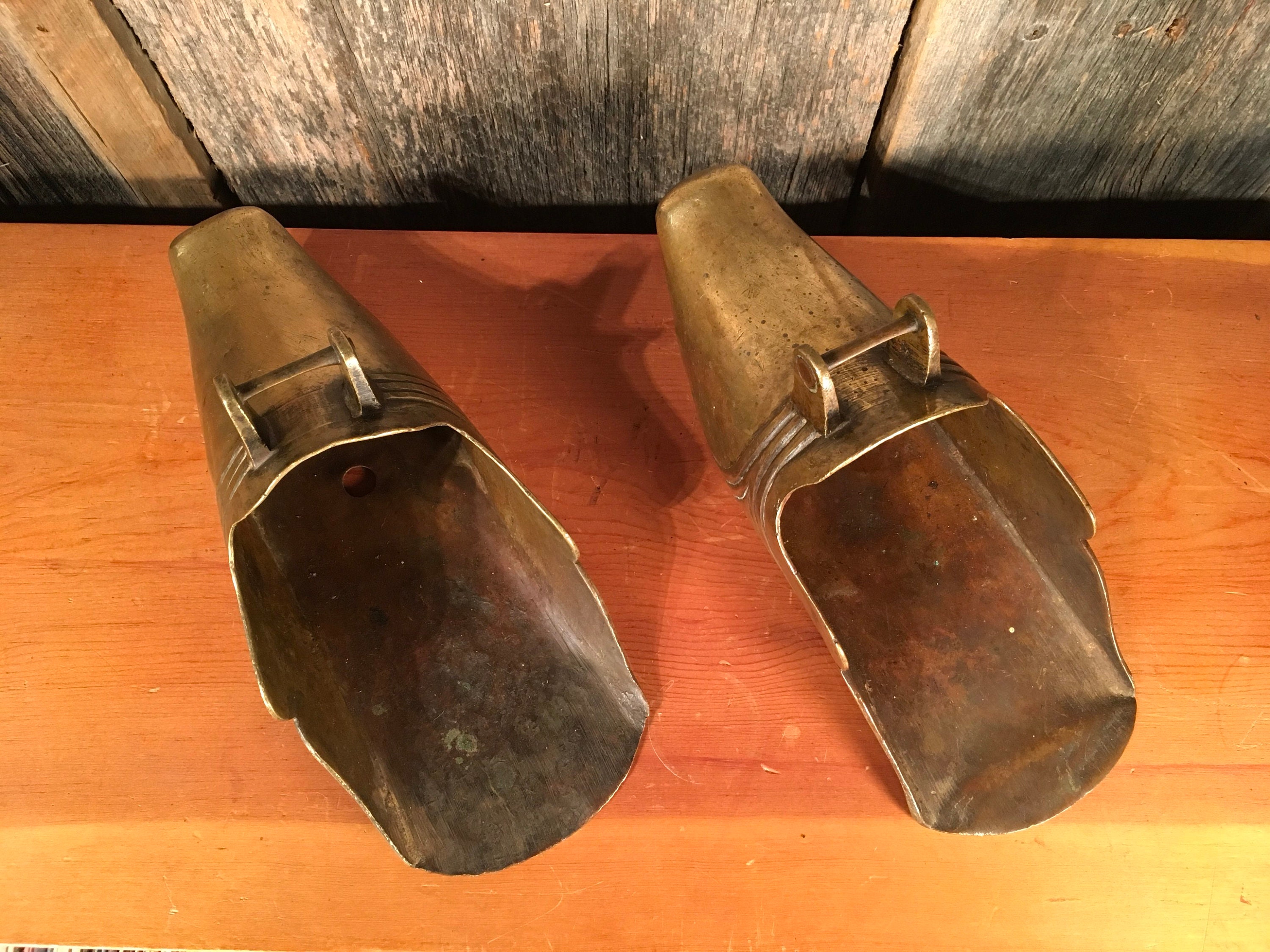 Antique brass stirrups late 1800s horse saddle stirrups Etsy
