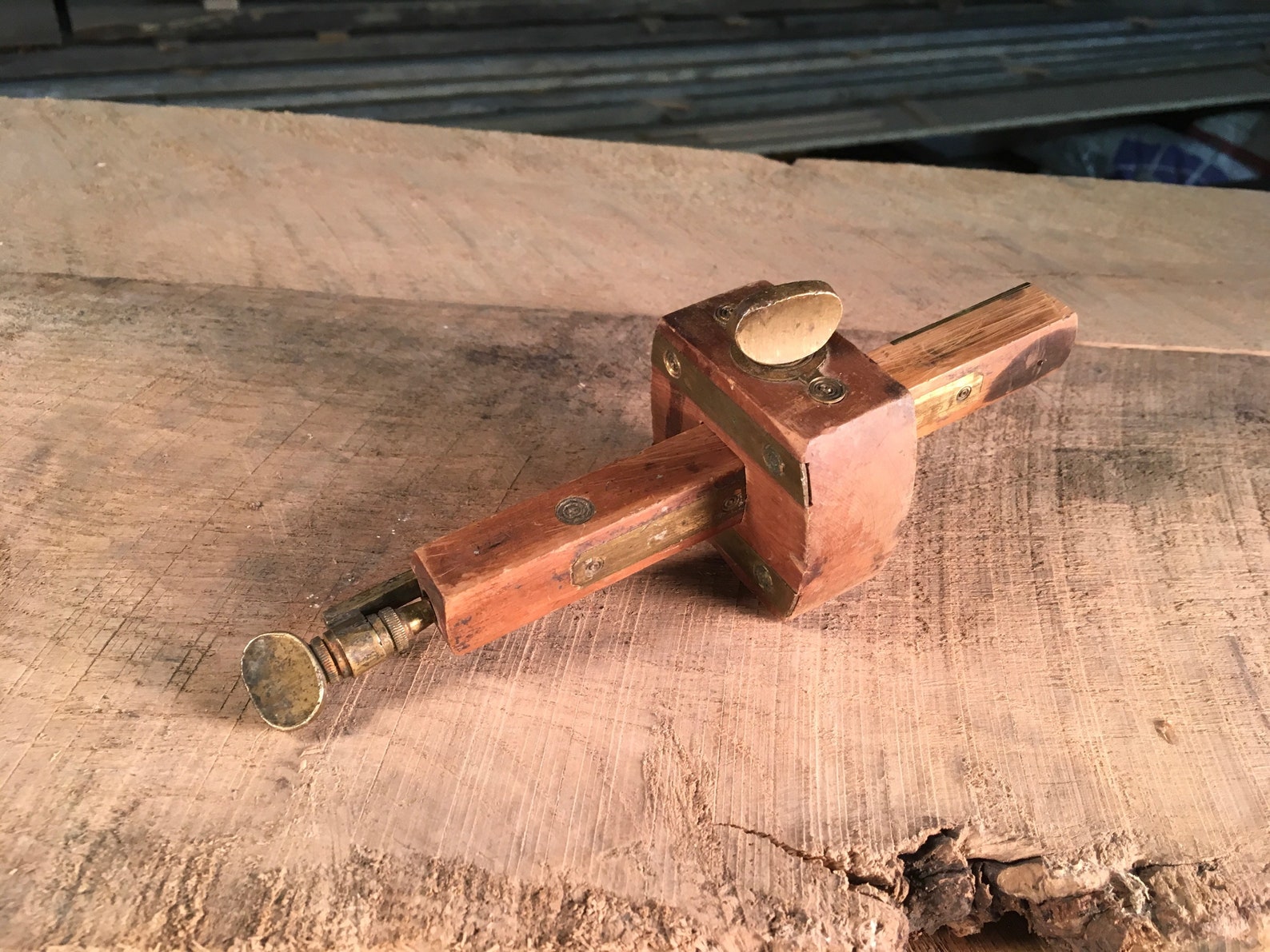 Vintage Mortise Gauge Wood marking gauge MM Brainard Etsy