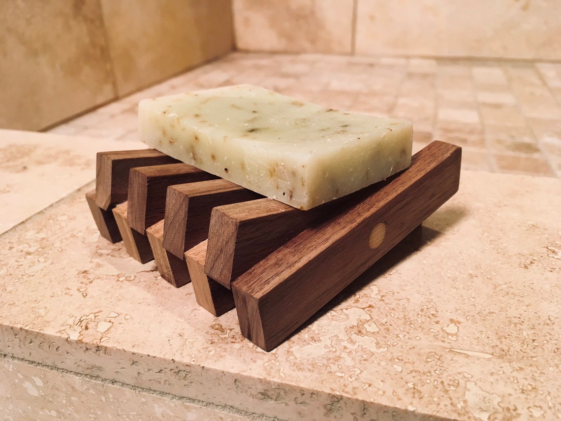Wooden Soap Dish Handmade Soap Holder Bar Soap Holder Unique Gift