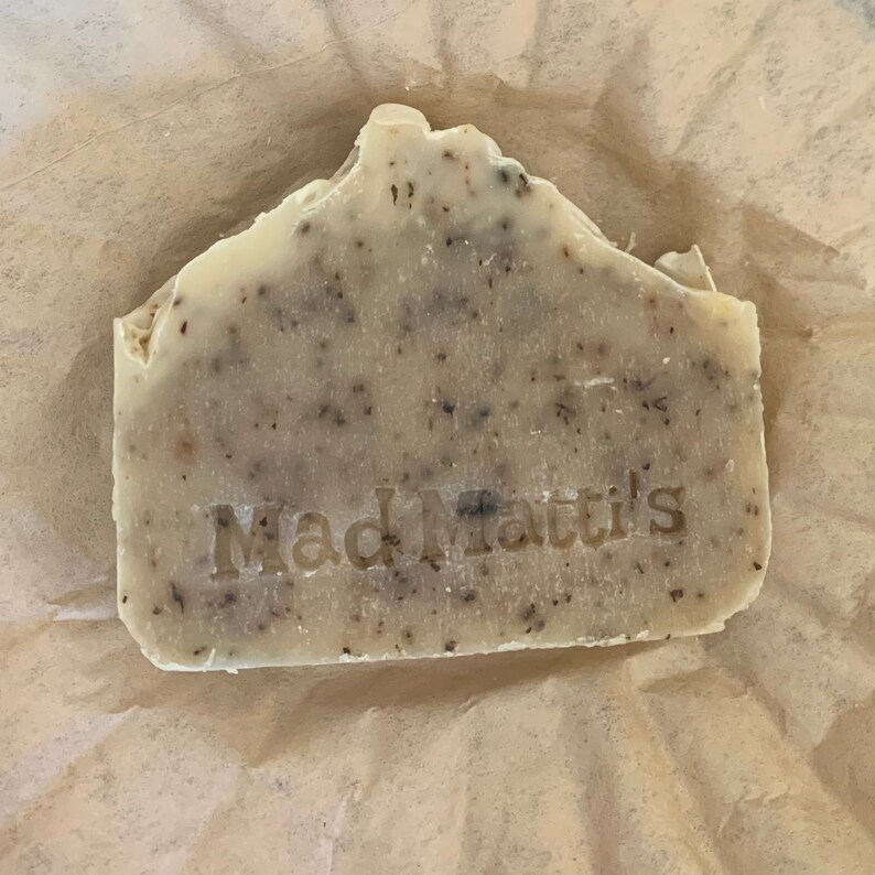 Mad Matti's handmade Olive You Bar Soap. Palm free image 5