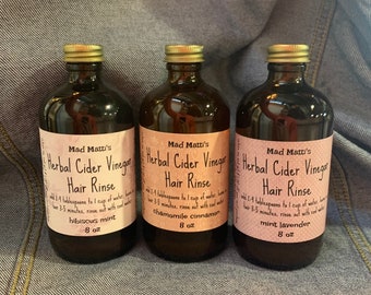 Mad Matti’s Herbal Cider Vinegar Hair Rinse