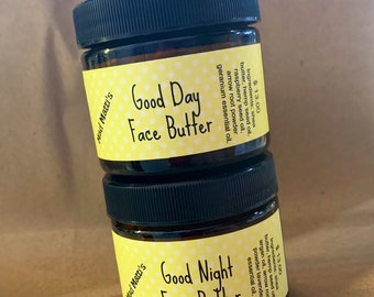 Natural face cream Mad Matti's Good Day Butter Face and Good Night Butter Face cream lotion face butter