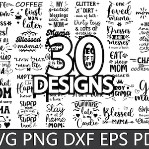 Mama svg Bundle, Muttertag svg, Mama svg, Mama Zitate svg, Mutter svg, Mama bündel svg, Mama Sprüche svg geschnitten Dateien für Cricut