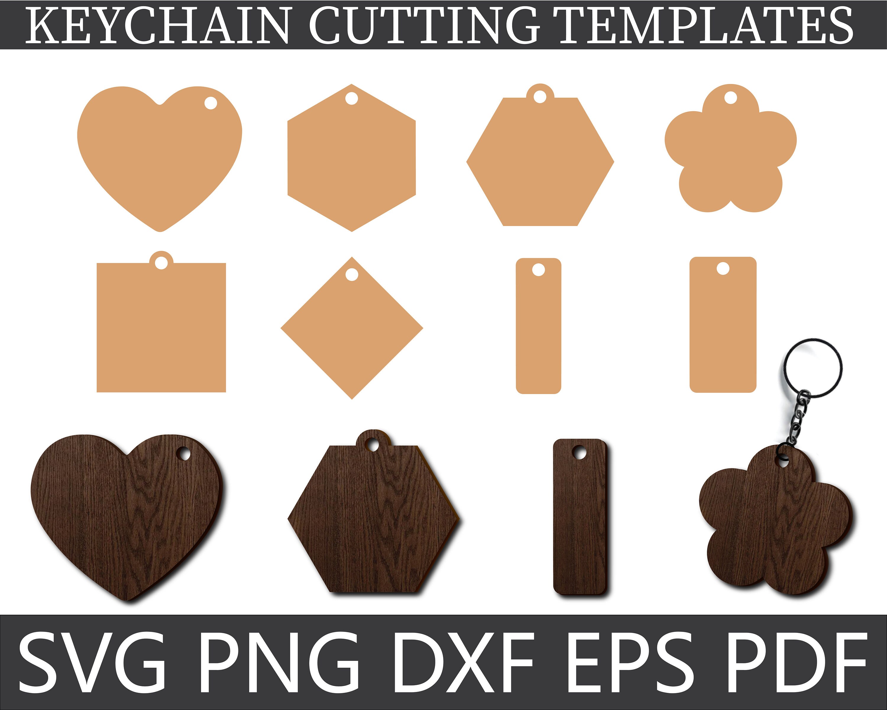 Keychain svg Keychain bundle svg Keychain Pattern SVG Etsy México