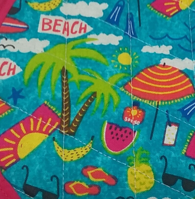 At The Beach PotholdersHotpads
