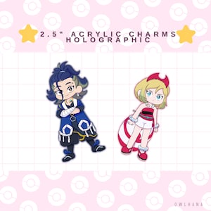 PKMN Legends Arceus Charms - Adaman and Irida