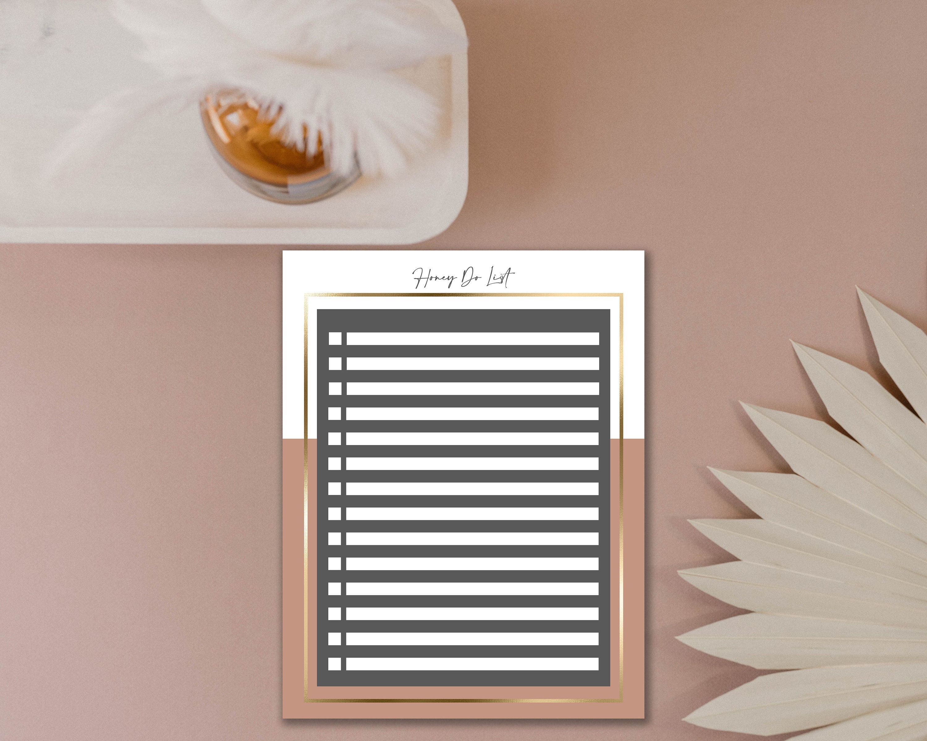 Honey Do List Printable, to Do List Printable, to Do Checklist ...