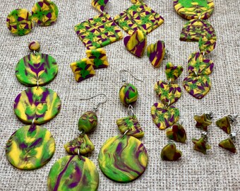 Purple Haze Clay Jewelry